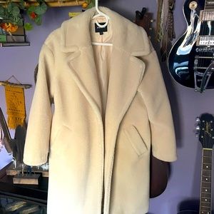Express teddy bear coat